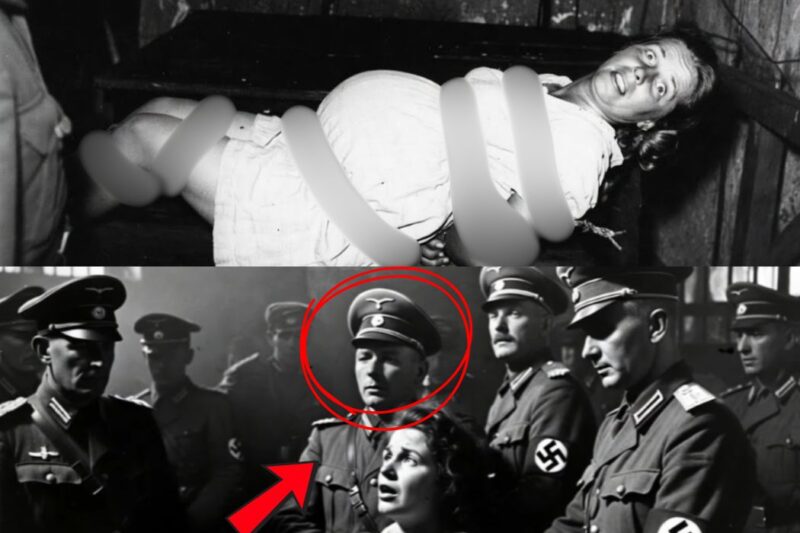 French pregnant women captured: What did German soldiers do to these women?