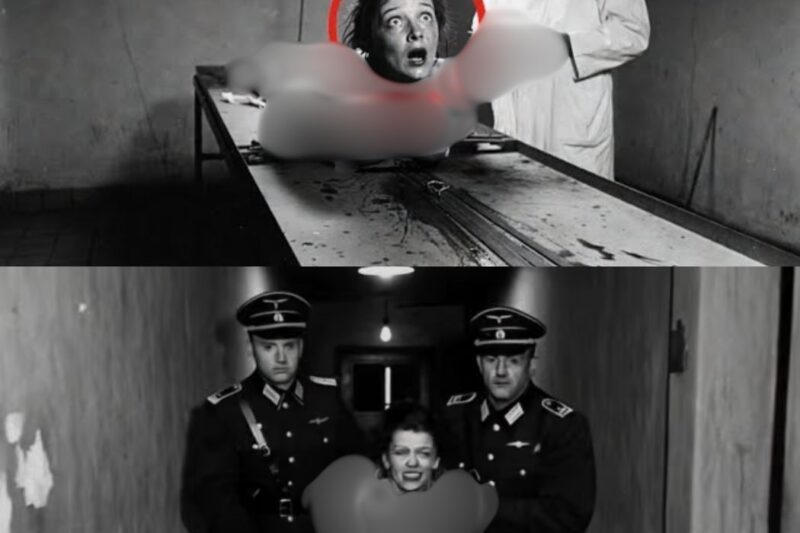 Strapped to the cold table – what the SS called “medicine” in the silence chamber.