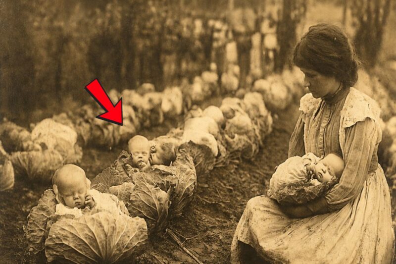 The first film ever made was about babies growing up in a garden (a story from 1896).