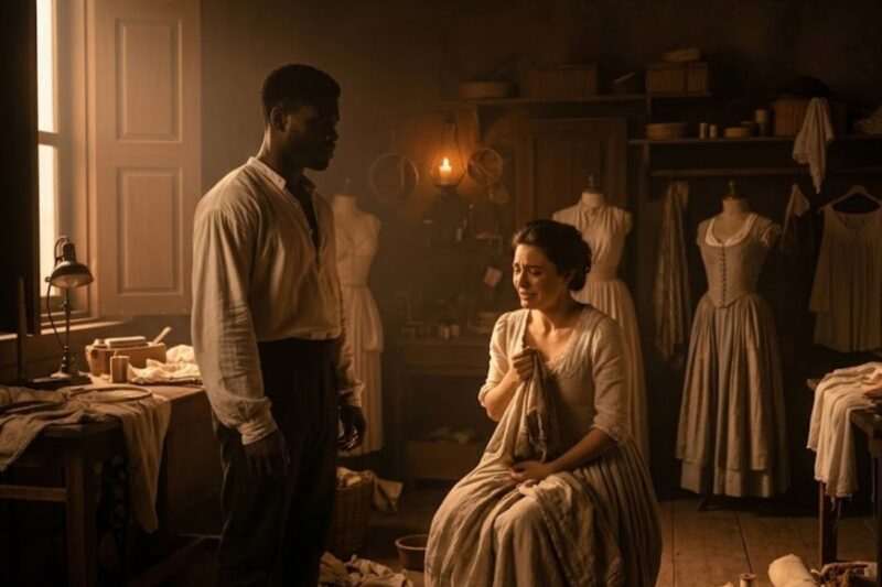 The “mute” slave who spoke with his hands what the mistress wanted to hear.