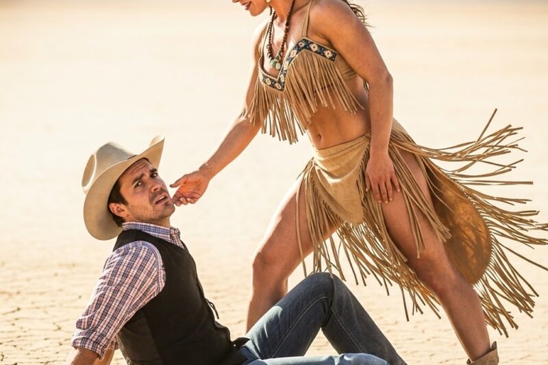 Let Your Life Grow Inside Me,”—The Giant Apache Girl Said The Lone Farmer
