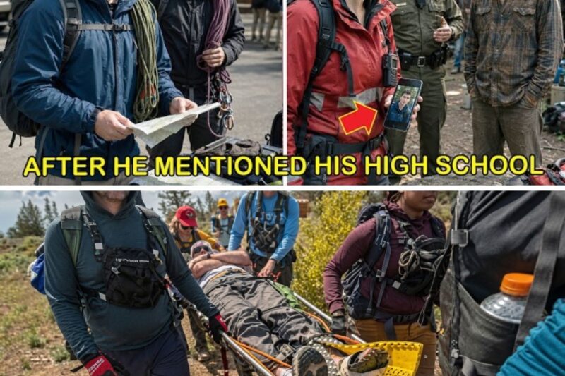 SAR Volunteer Recognized Missing Man After He Mentioned His High School