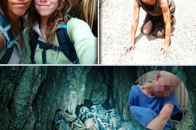 A month after the Grand Canyon, only one of the three returned shaved.