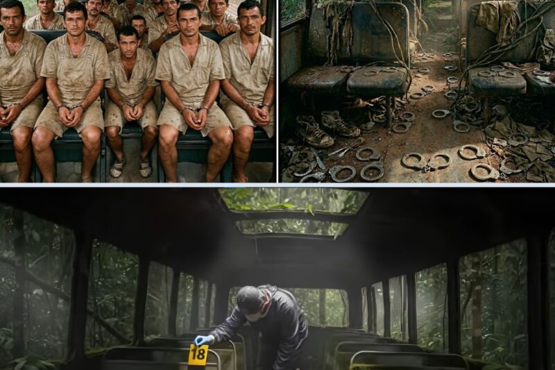 Bus with 15 prisoners disappeared in the Amazon in 1997 — 28 years later found with all handcuffs undone.