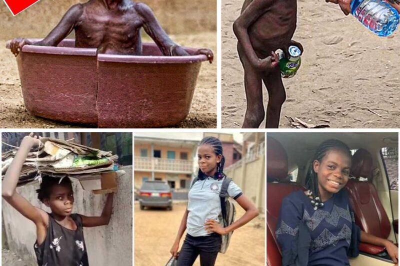 A Kind Man Rescued A Girl From Lagos’ Streets, And Her Transformation Is Eye-Opening