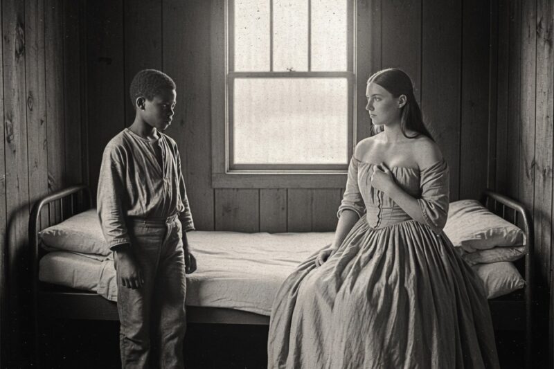 Slave Boy Finds Master’s Wife Sitting on His Bed — She Wasn’t There to Punish Him