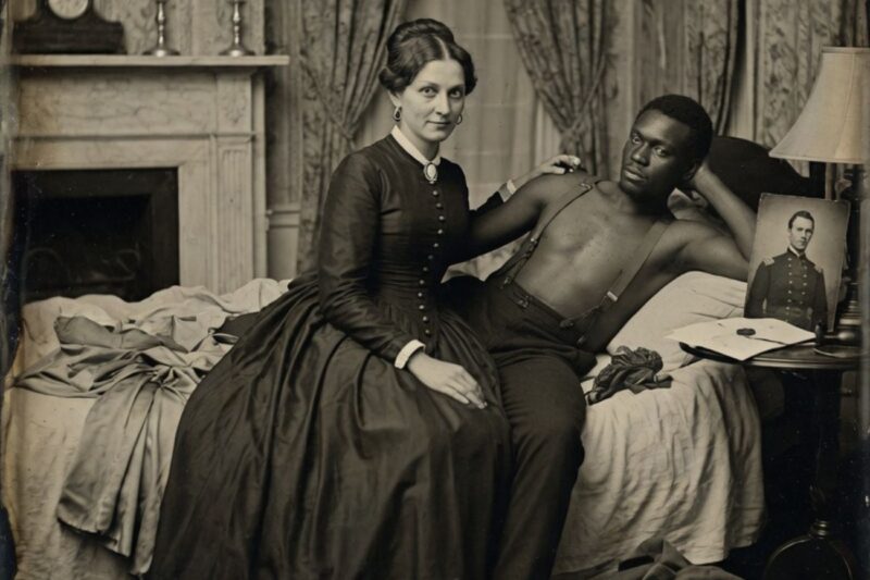 She Sent Her Husband Off to War — Then Took His Slave as Her Lover in the Empty House