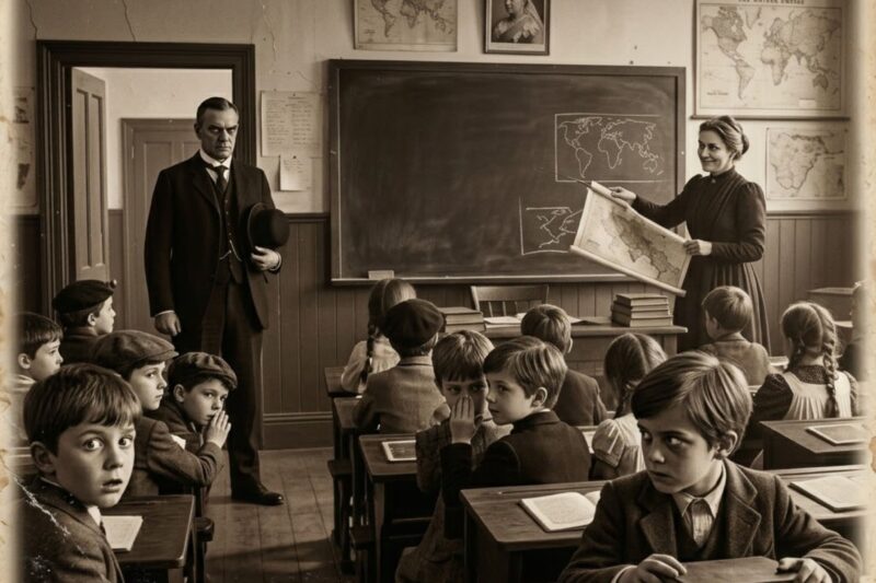 The Last Schoolteacher Who Taught the Original History — What She Was Told to Stop Saying (1901)
